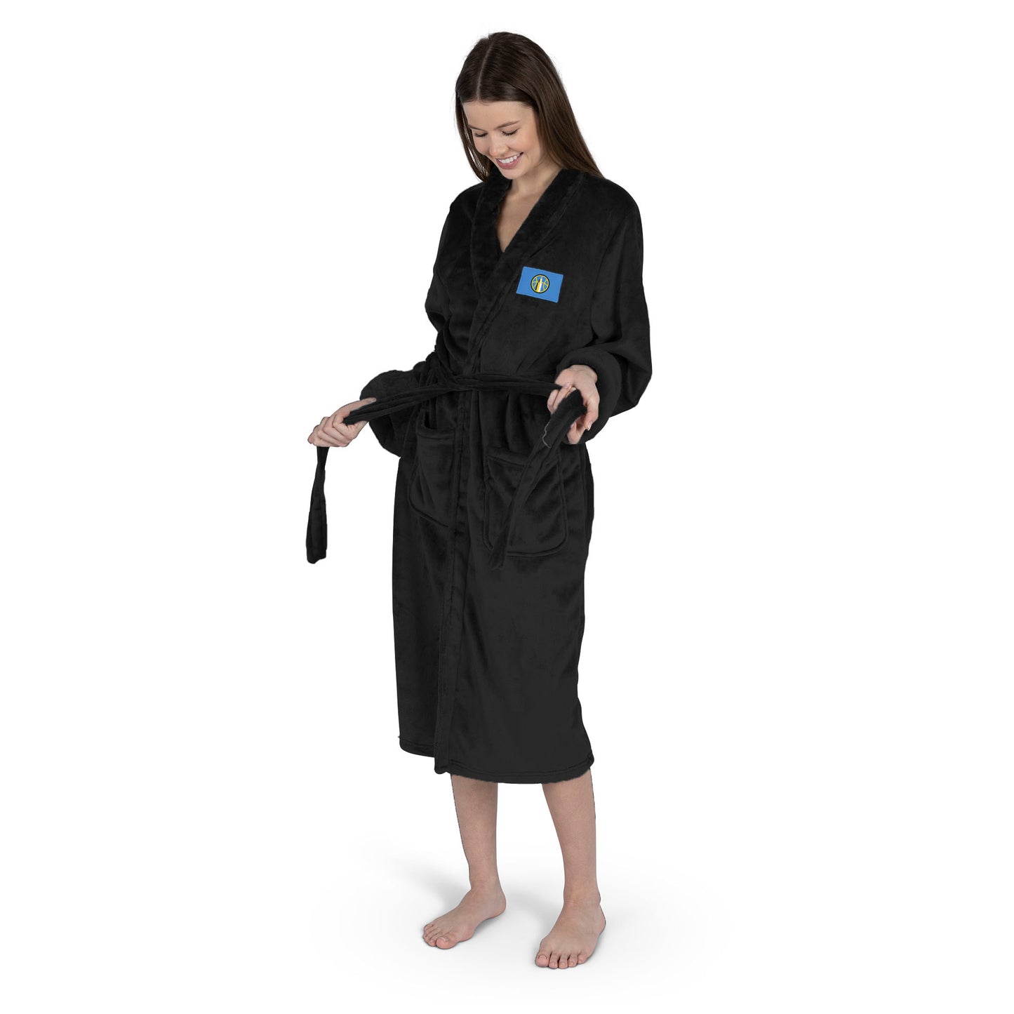 Chicago Sky silk touch Team Color bathrobe
