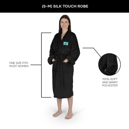 New York Liberty silk touch Team Color women bathrobe