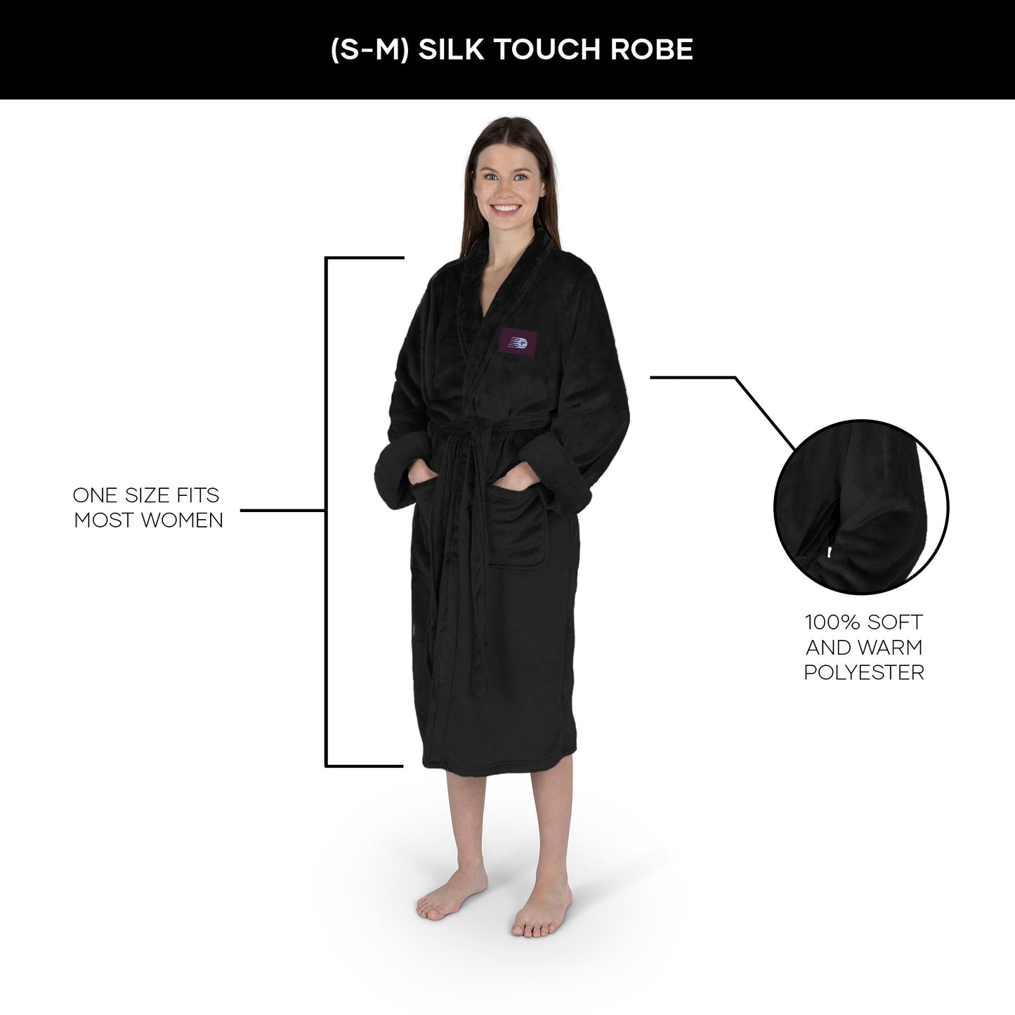 Toronto Tempo silk touch Team Color women bathrobe