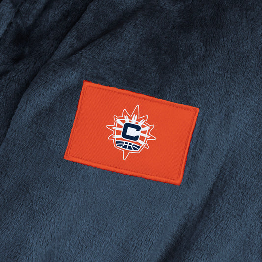 Connecticut Sun silk touch Team Color bathrobe logo patch