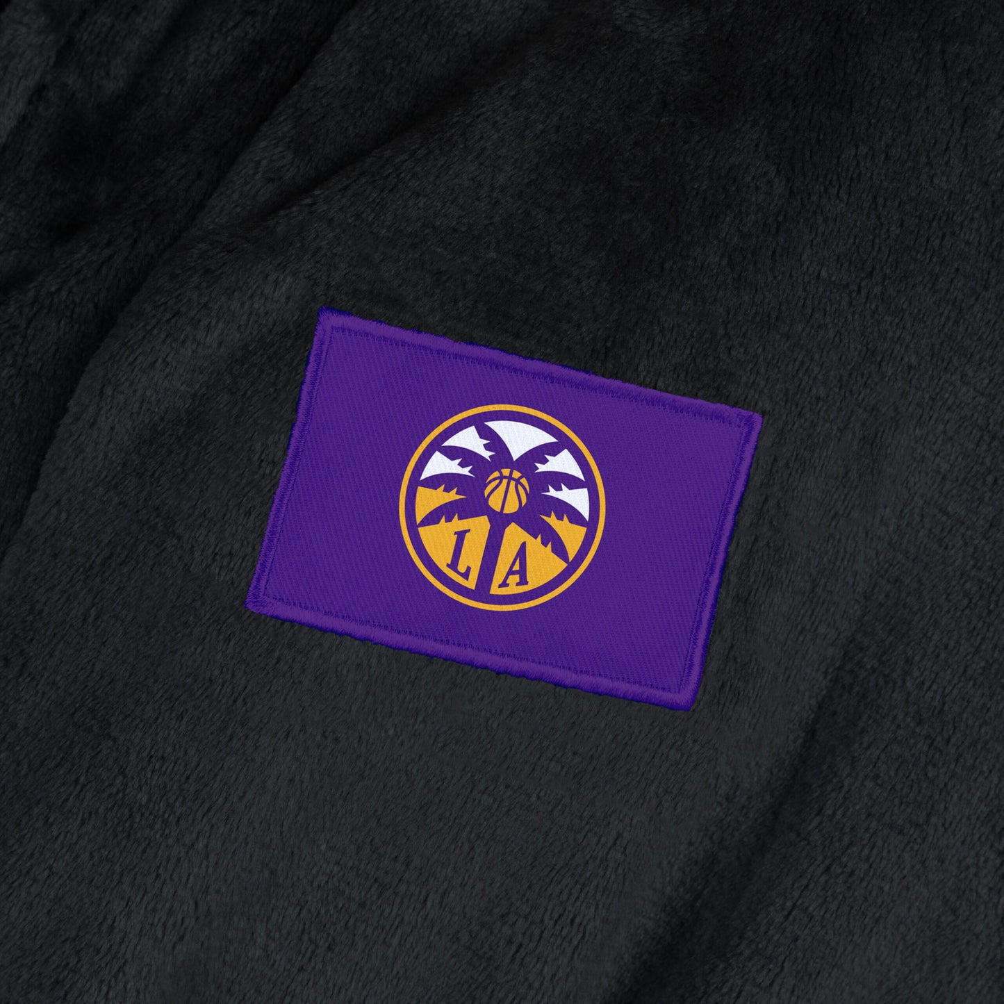 Los Angeles Sparks silk touch Team Color bathrobe logo patch