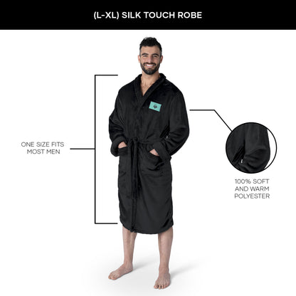 New York Liberty silk touch Team Color men bathrobe