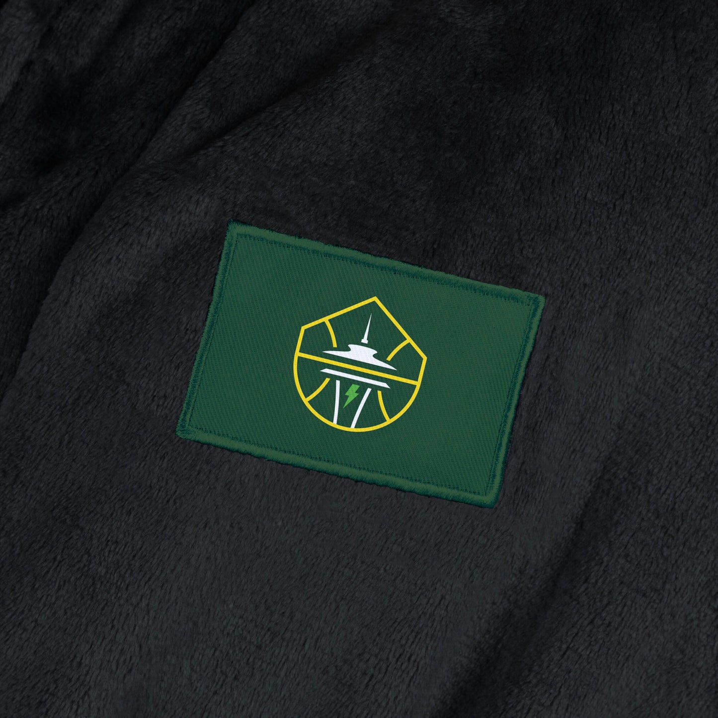 Seattle Storm silk touch Team Color bathrobe logo patch