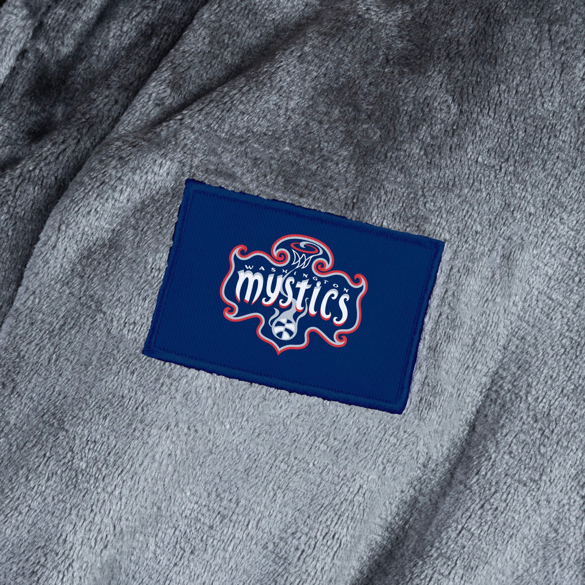 Washington Mystics silk touch Team Color bathrobe logo patch
