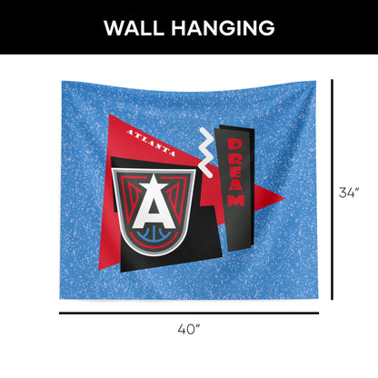 Atlanta Dream Premium Wall Hanging Dimensions