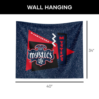 Washington Mystics Premium Wall Hanging Dimensions