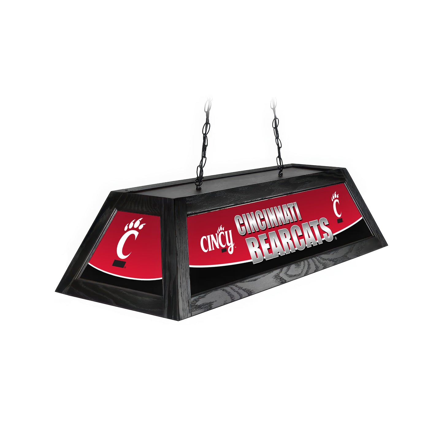 Official [Team Name] 42-Inch Pool Table Light - Handcrafted Billiard Lamp Front View