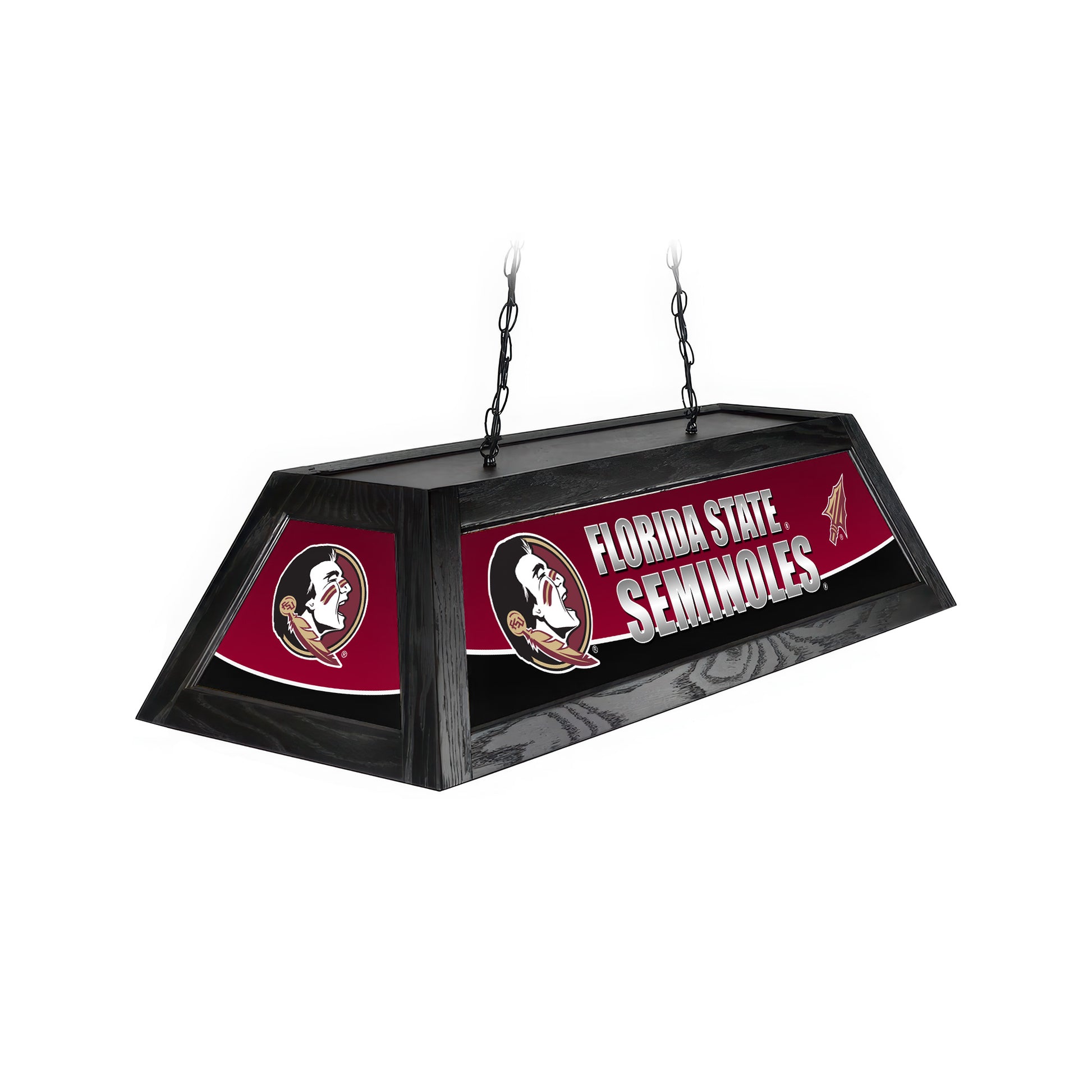 Official [Team Name] 42-Inch Pool Table Light - Handcrafted Billiard Lamp Front View