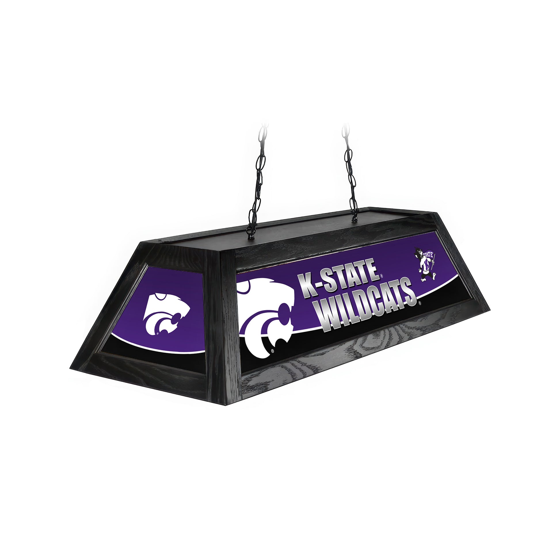 Official [Team Name] 42-Inch Pool Table Light - Handcrafted Billiard Lamp Front View