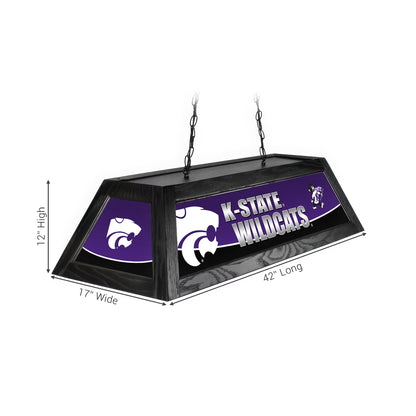 Official [Team Name] Pool Table Lamp Sizing Chart - 42 Inch Length Dimensions Diagram
