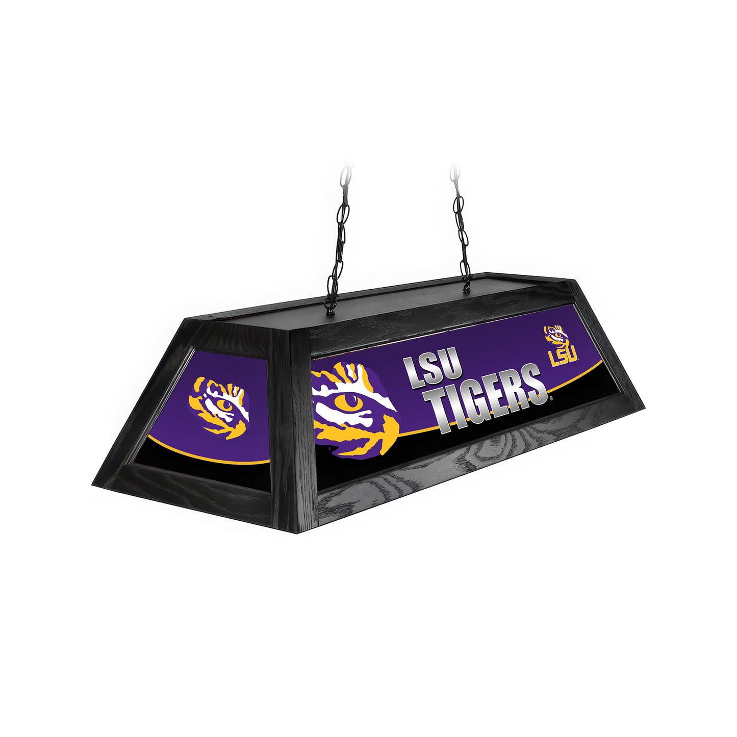 Official [Team Name] 42-Inch Pool Table Light - Handcrafted Billiard Lamp Front View