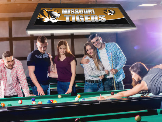 Official [Team Name] 42-Inch Billiard Light Installed Hanging Inside Game Room Man Cave
