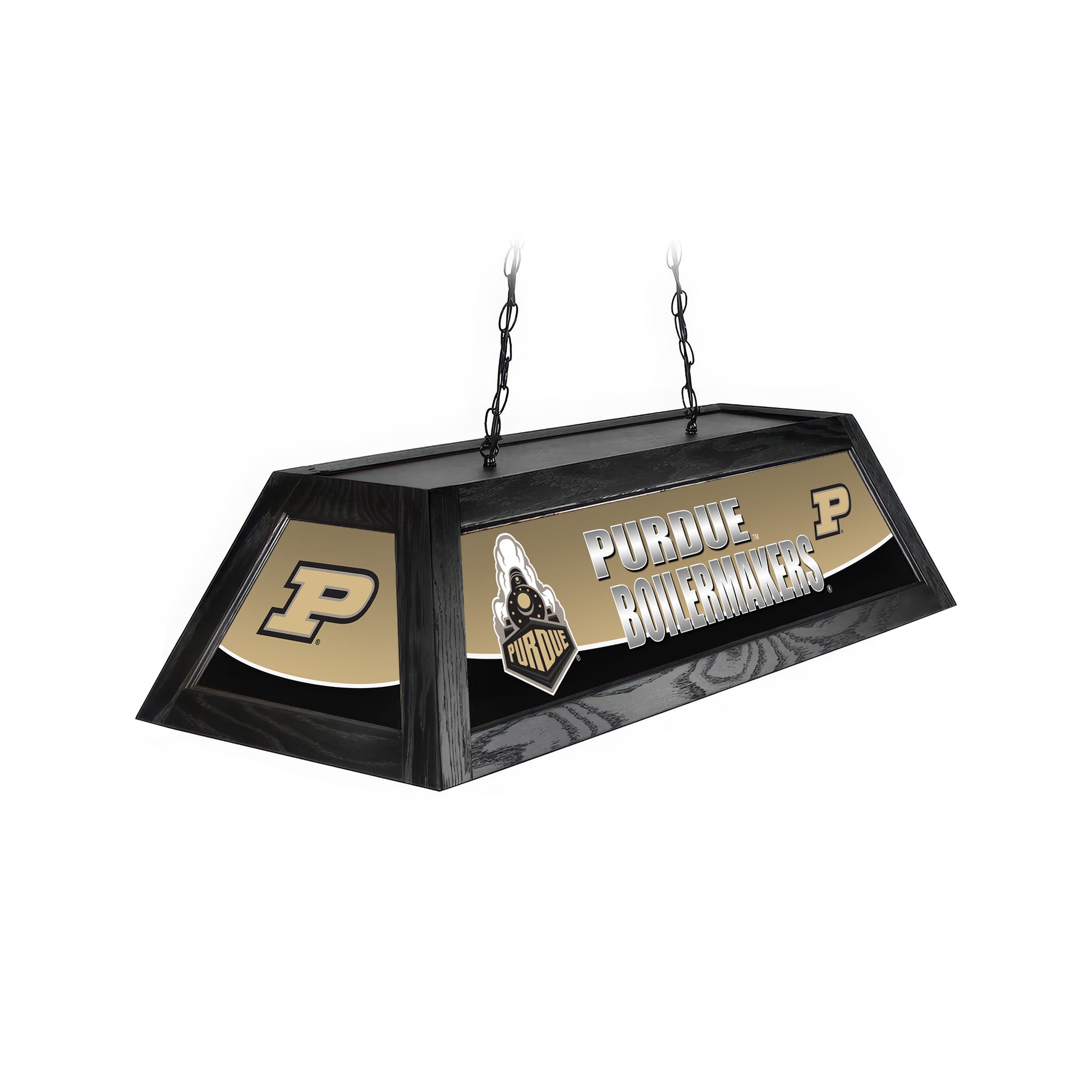 Official [Team Name] 42-Inch Pool Table Light - Handcrafted Billiard Lamp Front View