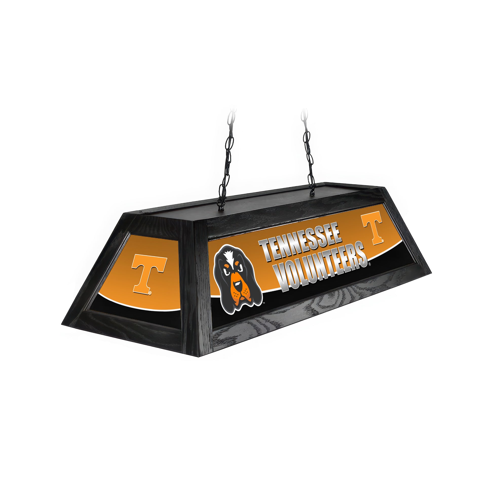 Official [Team Name] 42-Inch Pool Table Light - Handcrafted Billiard Lamp Front View