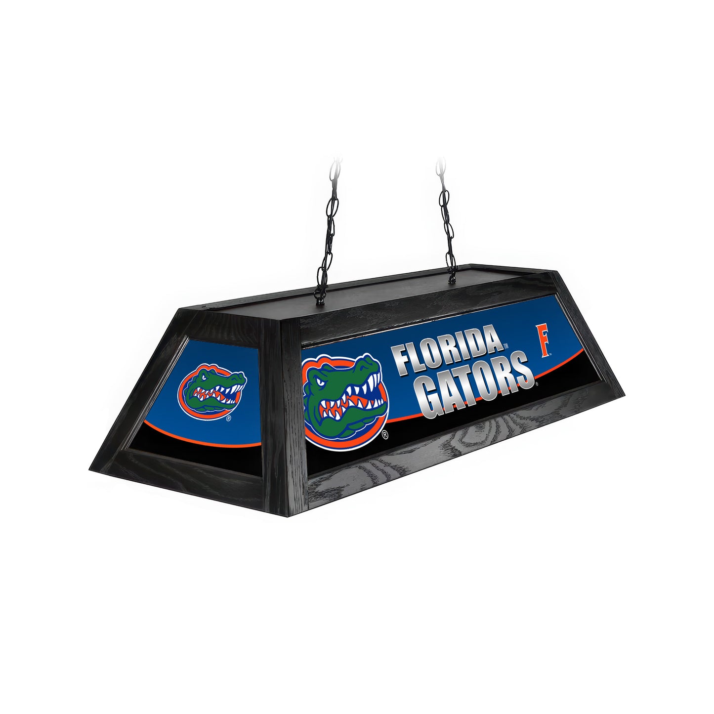 Official [Team Name] 42-Inch Pool Table Light - Handcrafted Billiard Lamp Front View