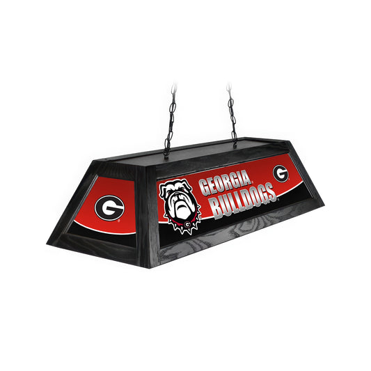 Official [Team Name] 42-Inch Pool Table Light - Handcrafted Billiard Lamp Front View