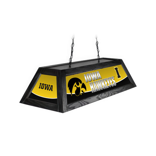 Official [Team Name] 42-Inch Pool Table Light - Handcrafted Billiard Lamp Front View