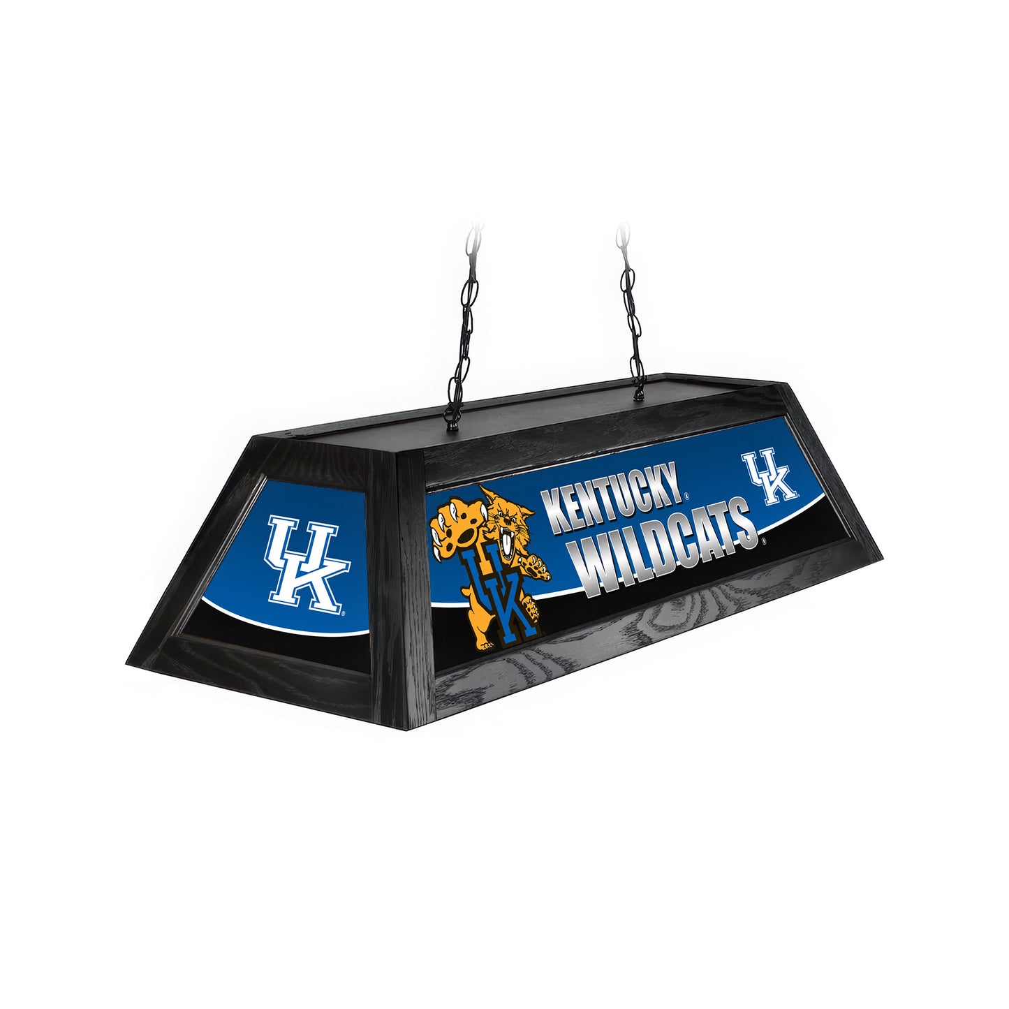 Official [Team Name] 42-Inch Pool Table Light - Handcrafted Billiard Lamp Front View