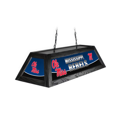 Official [Team Name] 42-Inch Pool Table Light - Handcrafted Billiard Lamp Front View