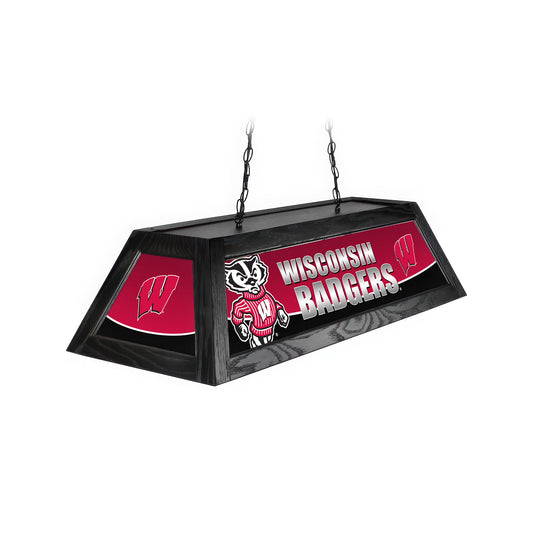 Official [Team Name] 42-Inch Pool Table Light - Handcrafted Billiard Lamp Front View