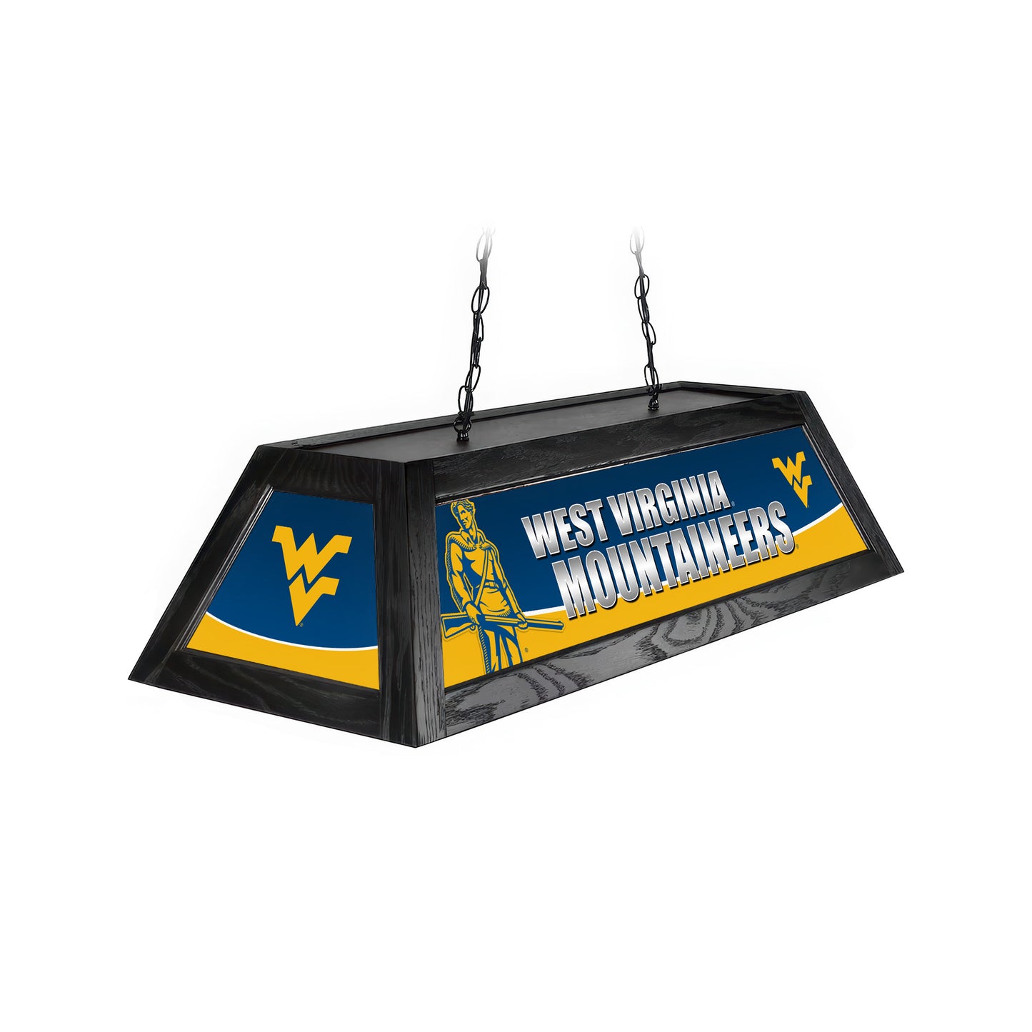 Official [Team Name] 42-Inch Pool Table Light - Handcrafted Billiard Lamp Front View