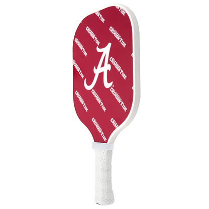 Alabama Crimson Tide pickleball paddle back view