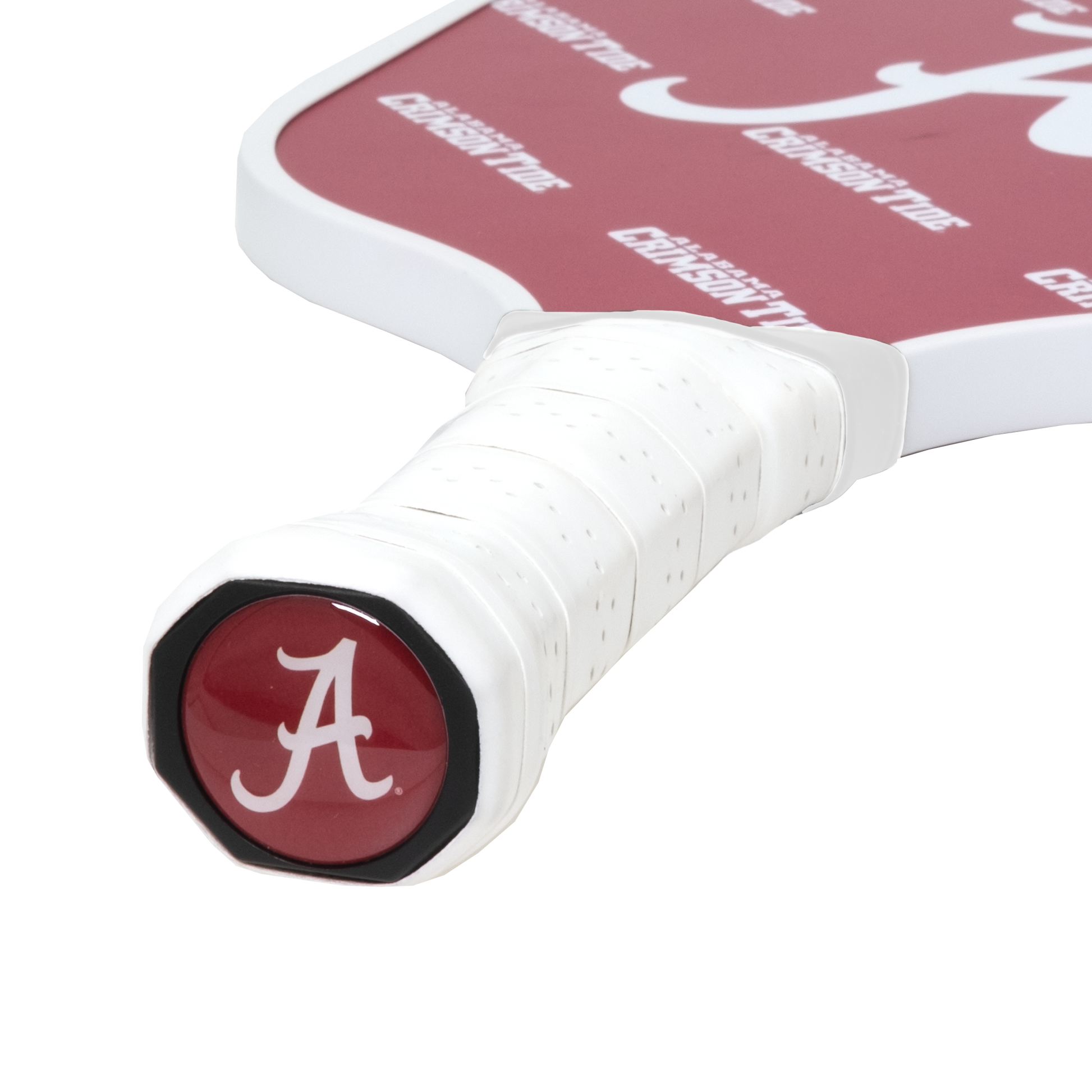 Alabama Crimson Tide pickleball paddle handle logo