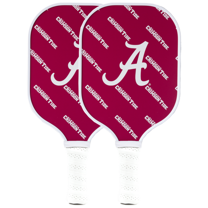 Alabama Crimson Tide pickleball paddle set