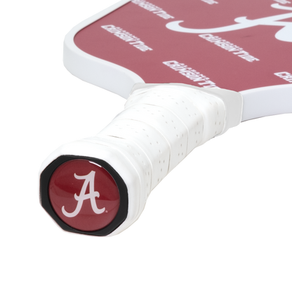Alabama Crimson Tide pickleball paddle handle logo