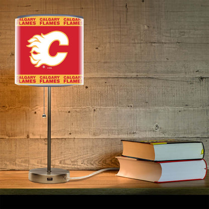 Calgary Flames table lamp