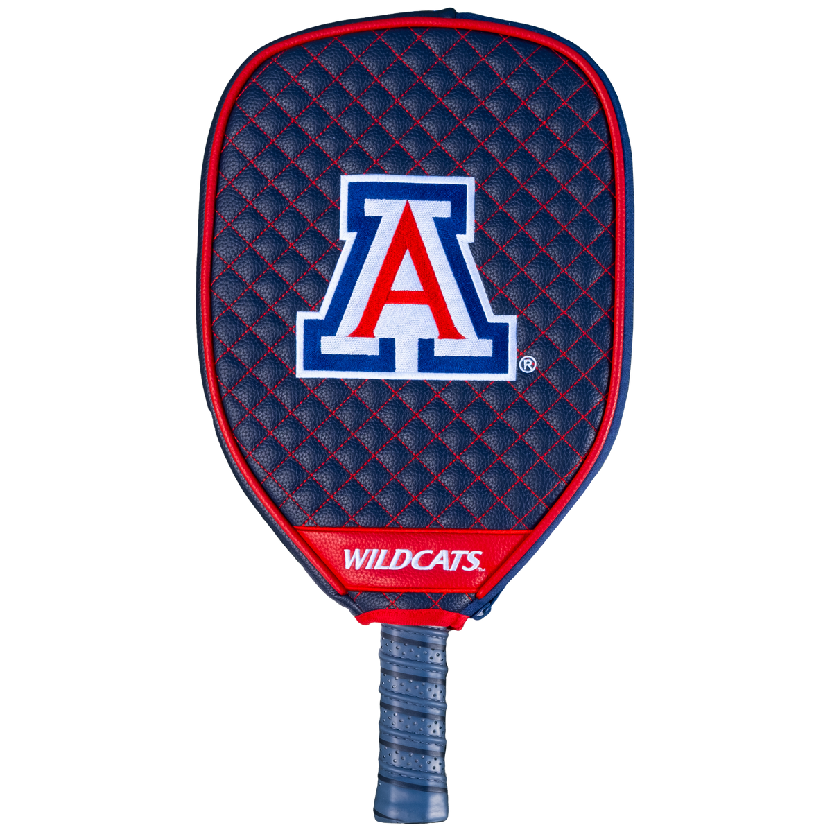 Arizona Wildcats quilted pickleball paddle cover