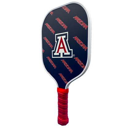 Arizona Wildcats pickleball paddle back view