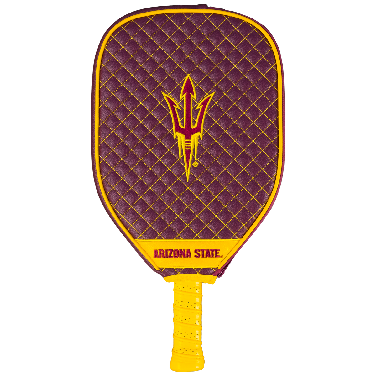 Arizona State Sun Devils quilted pickleball paddle cover