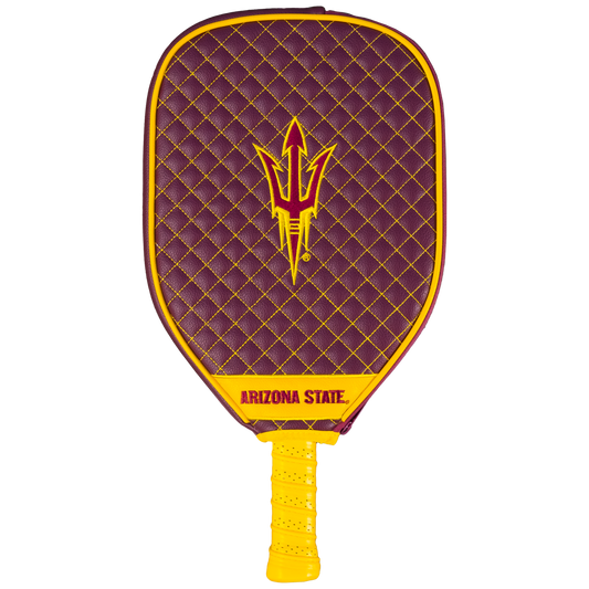 Arizona State Sun Devils quilted pickleball paddle cover