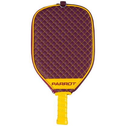 Arizona State Sun Devils quilted pickleball paddle cover back view