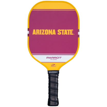 Arizona State Sun Devils Sport Plus pickleball paddle back view