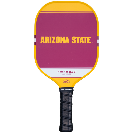 Arizona State Sun Devils Sport Plus pickleball paddle back view