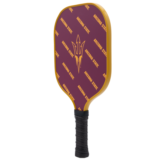 Arizona State Sun Devils pickleball paddle back view
