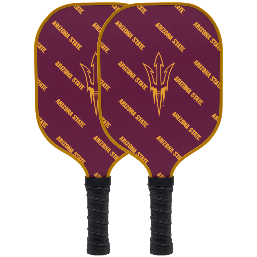 Arizona State Sun Devils pickleball paddle set
