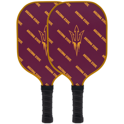 Arizona State Sun Devils pickleball paddle set