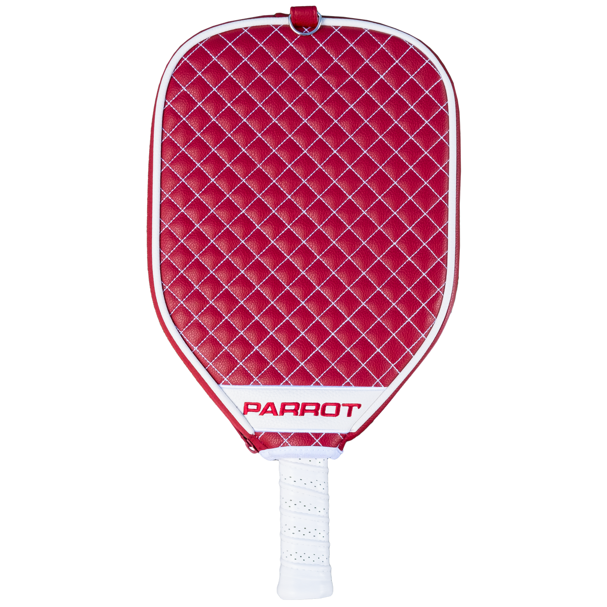 Arkansas Razorbacks quilted pickleball paddle cover back view