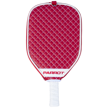 Arkansas Razorbacks quilted pickleball paddle cover back view