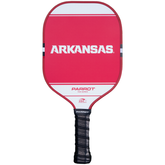 Arkansas Razorbacks Sport Plus pickleball paddle back view