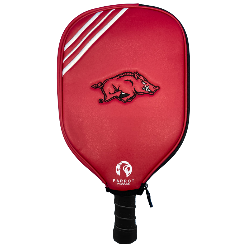 Arkansas Razorbacks pickleball paddle cover