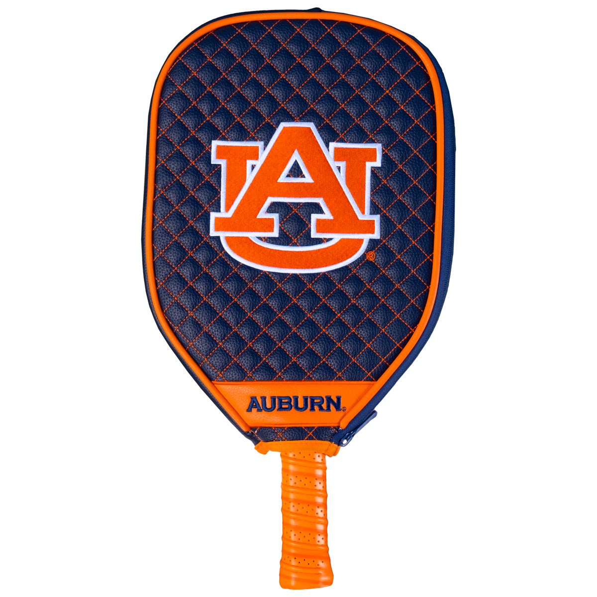 Auburn Tigers Navy quilted pickleball paddle cover