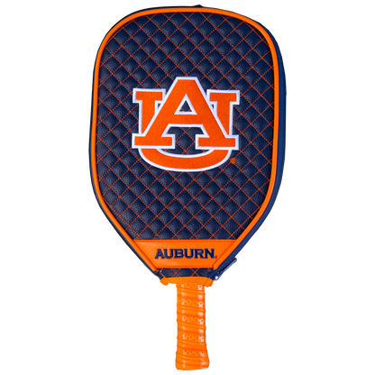 Auburn Tigers Navy quilted pickleball paddle cover