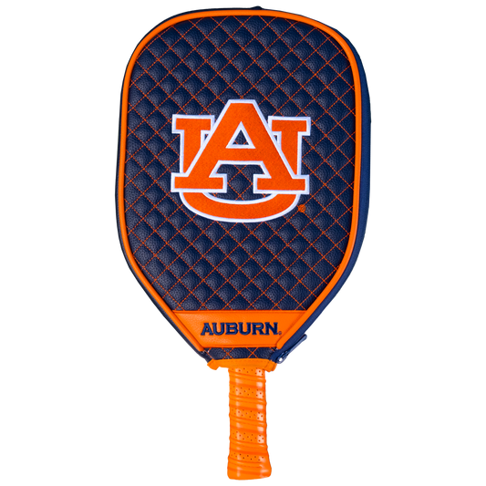 Auburn Tigers Navy quilted pickleball paddle cover
