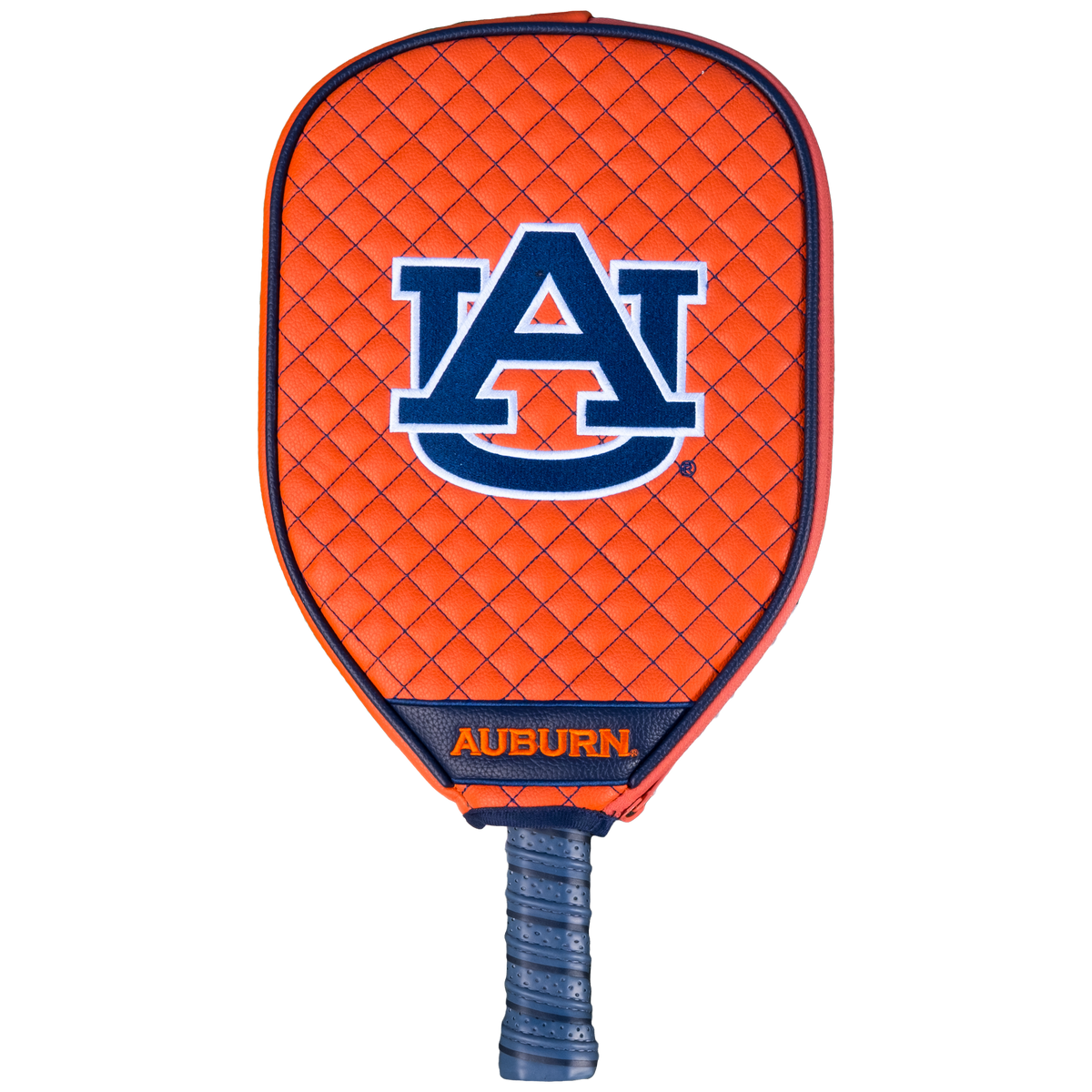 Auburn Tigers Orange quilted pickleball paddle cover