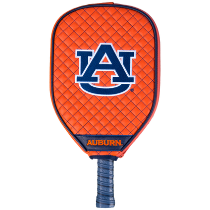 Auburn Tigers Orange quilted pickleball paddle cover