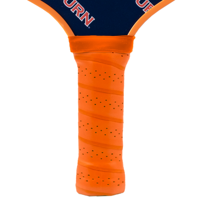 Auburn Tigers pickleball paddle handle grip
